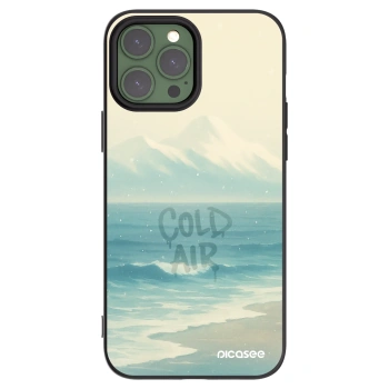 Picasee crna silikonska maskica za Apple iPhone 13 Pro Max - COLD AIR