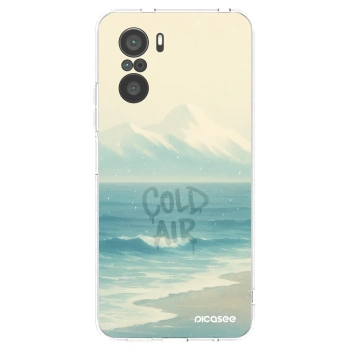 Picasee silikonska prozirna maskica za Xiaomi Poco F3 - COLD AIR