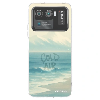 Picasee silikonska prozirna maskica za Xiaomi Mi 11 Ultra - COLD AIR