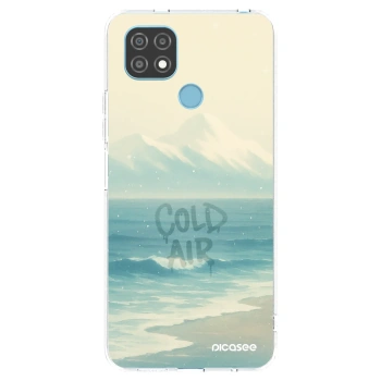 Picasee silikonska prozirna maskica za Realme C21 - COLD AIR
