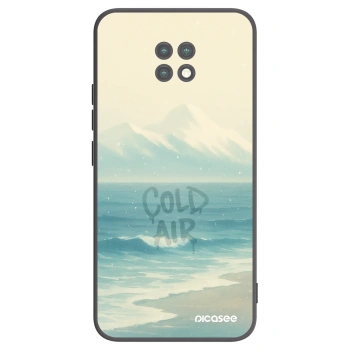 Picasee crna silikonska maskica za Xiaomi Redmi Note 9T - COLD AIR
