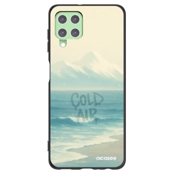 Picasee crna silikonska maskica za Samsung Galaxy A22 A225F 4G - COLD AIR