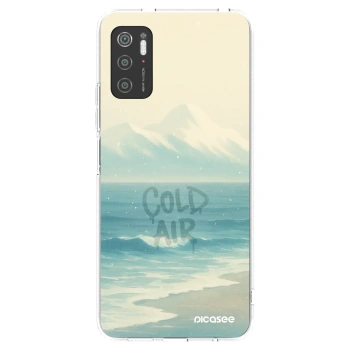 Picasee silikonska prozirna maskica za Xiaomi Poco M3 Pro 5G - COLD AIR