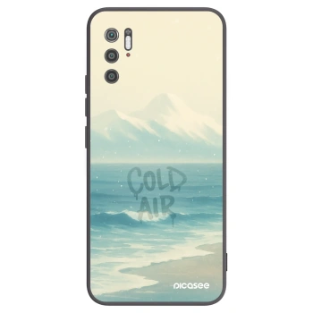 Picasee crna silikonska maskica za Xiaomi Poco M3 Pro 5G - COLD AIR