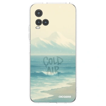 Picasee silikonska prozirna maskica za Vivo Y33s - COLD AIR
