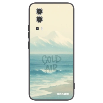 Picasee crna silikonska maskica za Vivo Y72 5G - COLD AIR