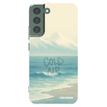 Picasee silikonska prozirna maskica za Samsung Galaxy S22+ 5G - COLD AIR