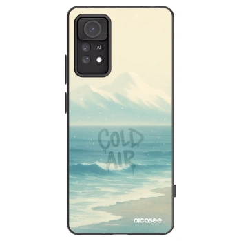 Picasee crna silikonska maskica za Xiaomi Redmi Note 11 Pro - COLD AIR