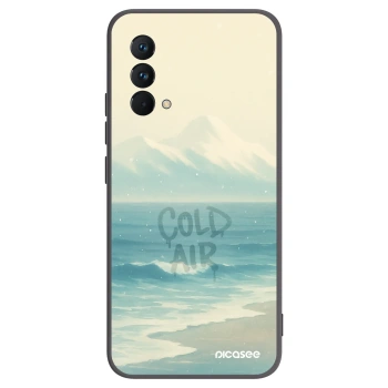 Picasee crna silikonska maskica za Realme GT Master Edition 5G - COLD AIR