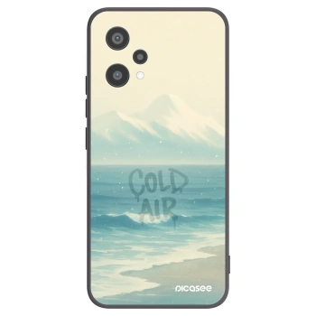 Picasee crna silikonska maskica za Realme 9 Pro 5G - COLD AIR