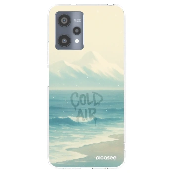 Picasee silikonska prozirna maskica za Realme 9 Pro 5G - COLD AIR