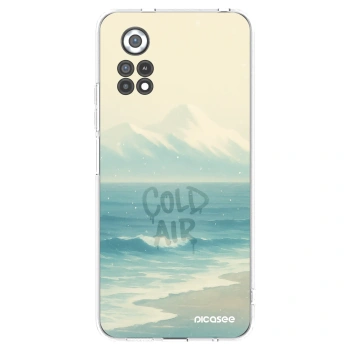 Picasee silikonska prozirna maskica za Xiaomi Poco X4 Pro 5G - COLD AIR