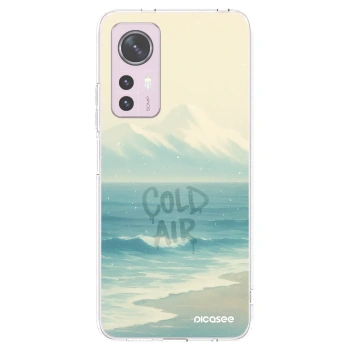 Picasee silikonska prozirna maskica za Xiaomi 12 - COLD AIR