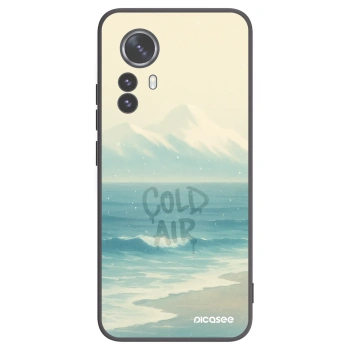 Picasee crna silikonska maskica za Xiaomi 12 Pro - COLD AIR