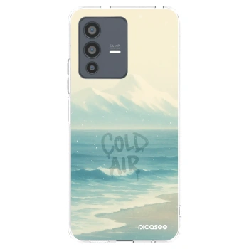 Picasee silikonska prozirna maskica za Vivo V23 5G - COLD AIR
