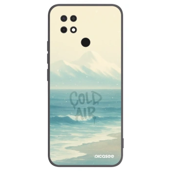 Picasee crna silikonska maskica za Xiaomi Redmi 10C - COLD AIR