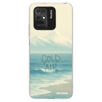 Picasee silikonska prozirna maskica za Xiaomi Redmi 10C - COLD AIR