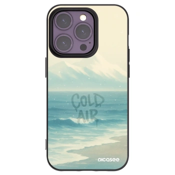 Picasee crna silikonska maskica za Apple iPhone 14 Pro - COLD AIR