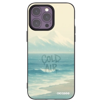 Picasee crna silikonska maskica za Apple iPhone 14 Pro Max - COLD AIR