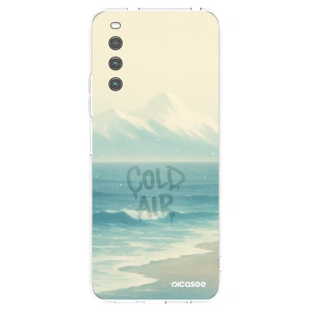 Picasee silikonska prozirna maskica za Sony Xperia 10 IV 5G - COLD AIR