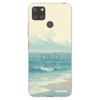 Picasee silikonska prozirna maskica za Realme C21Y - COLD AIR