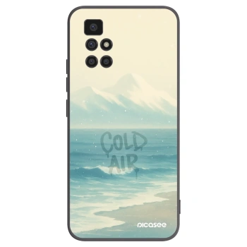 Picasee crna silikonska maskica za Xiaomi Redmi 10 (2022) - COLD AIR