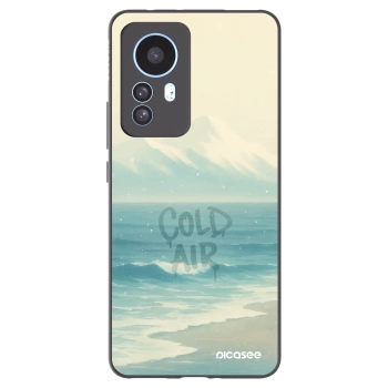 Picasee crna silikonska maskica za Xiaomi 12T - COLD AIR