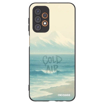 Picasee crna silikonska maskica za Samsung Galaxy A23 A235F 4G - COLD AIR