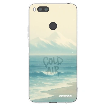 Picasee silikonska prozirna maskica za Xiaomi Redmi A1 - COLD AIR