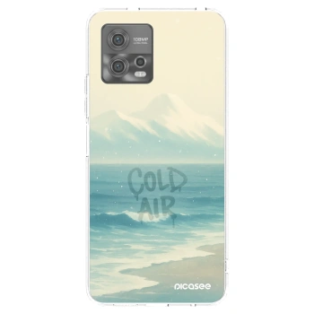 Picasee silikonska prozirna maskica za Motorola Moto G72 - COLD AIR