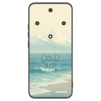 Picasee crna silikonska maskica za Honor Magic5 Lite 5G - COLD AIR