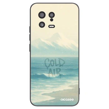Picasee crna silikonska maskica za Xiaomi 13 - COLD AIR