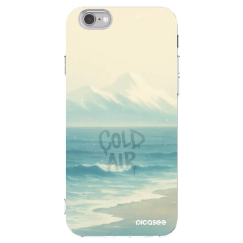 Picasee silikonska prozirna maskica za Apple iPhone 6/6S - COLD AIR