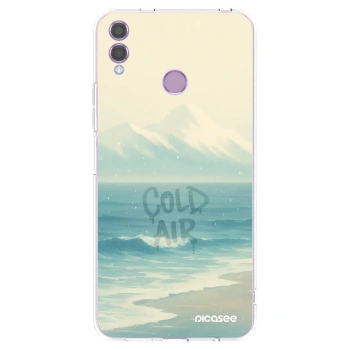 Picasee silikonska prozirna maskica za Honor 8X - COLD AIR