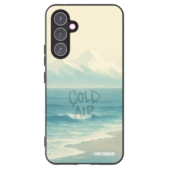Picasee crna silikonska maskica za Samsung Galaxy A54 5G A546B - COLD AIR