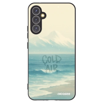Picasee crna silikonska maskica za Samsung Galaxy A34 5G A346B - COLD AIR