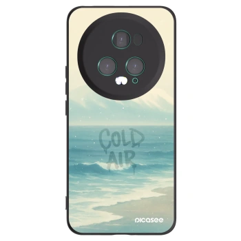 Picasee crna silikonska maskica za Honor Magic5 Pro - COLD AIR