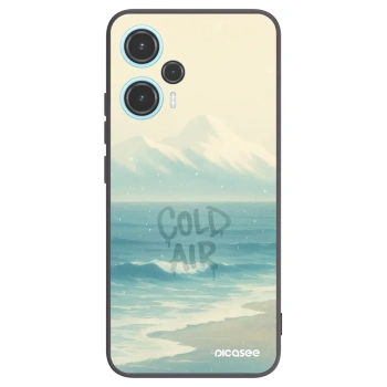 Picasee crna silikonska maskica za Xiaomi Poco F5 - COLD AIR