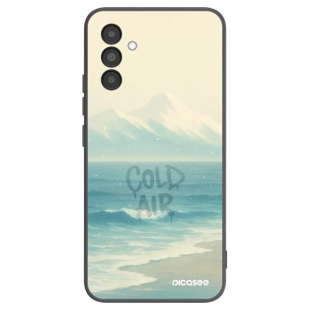 Picasee crna silikonska maskica za Samsung Galaxy A04s A047F - COLD AIR