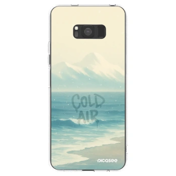 Picasee silikonska prozirna maskica za Samsung Galaxy A73 5G - COLD AIR