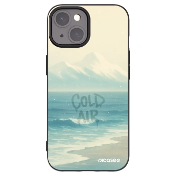 Picasee crna silikonska maskica za Apple iPhone 15 - COLD AIR