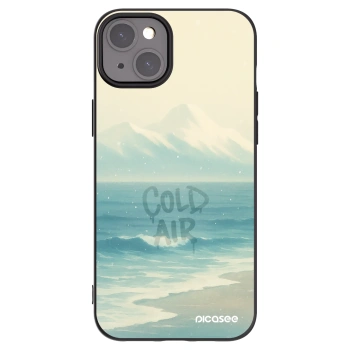 Picasee crna silikonska maskica za Apple iPhone 15 Plus - COLD AIR