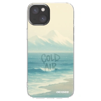 Picasee silikonska prozirna maskica za Apple iPhone 15 Plus - COLD AIR