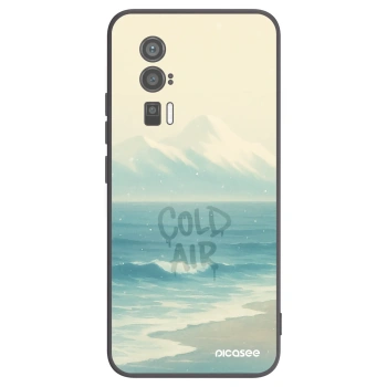 Picasee crna silikonska maskica za Xiaomi Poco F5 Pro 5G - COLD AIR