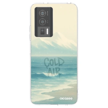Picasee silikonska prozirna maskica za Xiaomi Poco F5 Pro 5G - COLD AIR