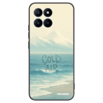 Picasee crna silikonska maskica za Honor 70 Lite - COLD AIR