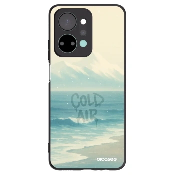 Picasee crna silikonska maskica za Honor X7a - COLD AIR