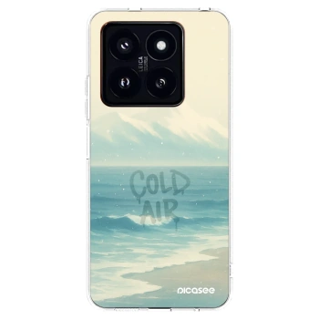 Picasee silikonska prozirna maskica za Xiaomi 14 Pro - COLD AIR