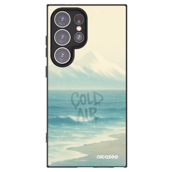 Picasee crna silikonska maskica za Samsung Galaxy S24 Ultra S928B 5G - COLD AIR