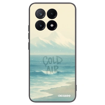 Picasee crna silikonska maskica za Xiaomi Poco X6 Pro - COLD AIR